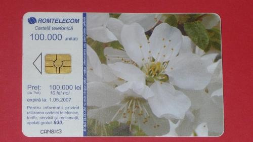 CARTELA ROMTELECOM FLORI 1 foto mare
