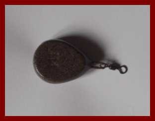 Plumb Korda Flat Pear Swivel - 3,5 oz - 100g foto mare