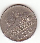 Moneda Romania 1 leu 1966