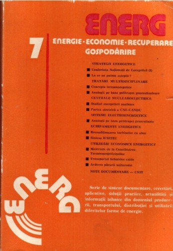 ENERG - Energie-Economie-Recuperare- Gospodarire foto mare