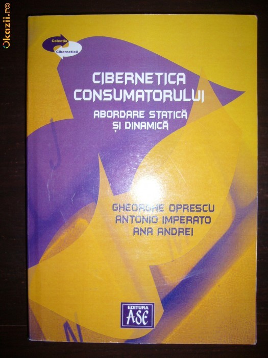 CIBERNETICA CONSUMATORULUI G.OPRESCU A.IMERATO A.ANDREI foto mare