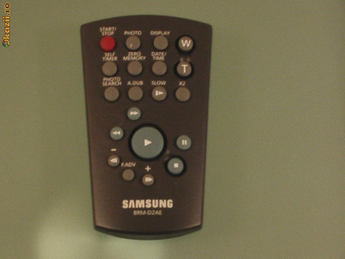 VAND TELECOMANDA PT. VIDEOCAMERA SAMSUNG foto mare