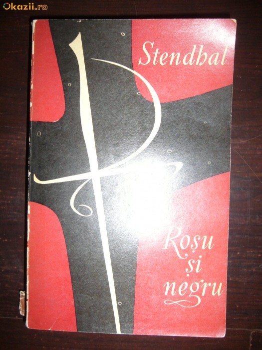 ROSU SI NEGRU STENDHAL foto mare