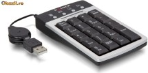 Tastatura numerica pe USB cu Hot Keys - 12369 foto