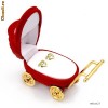 Cercei - Excelent cadou pt BEBE Enamel and Yellow Gold