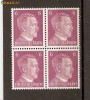 Timbre Germania Reich 1945/785 Bloc de 4 nestampilat