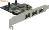 Placa PCI Express la 3+1 porturi FireWire A - 89132