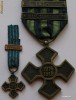 Miniatura Crucea 1916-1919 bareta Carpati