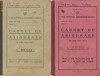 3 Carnete de Asigurare pe anii 1938 -1946,timbrate