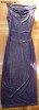 Rochie DESIGNER mov in ape aurii DEOSEBITA