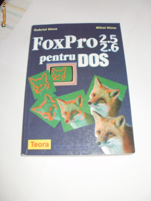 FoxPro 2.5-2.6 pentru DOS foto mare.