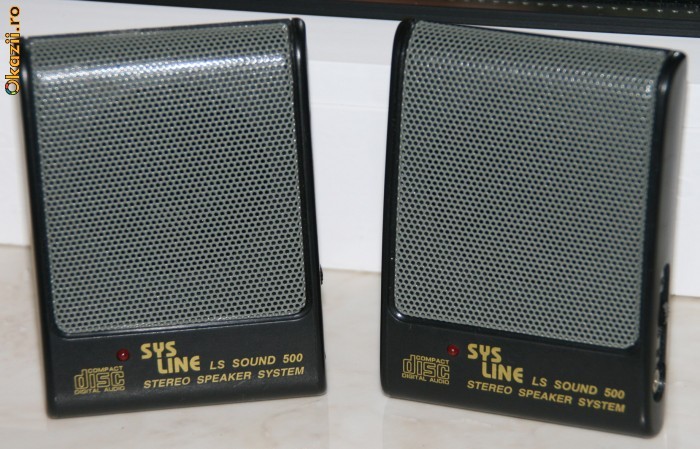 Miniboxe active Hi-Fi 0,8 Wati DIN foto mare