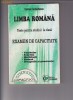 LIMBA ROMANA - EXAMEN DE CAPACITATE - TESTE
