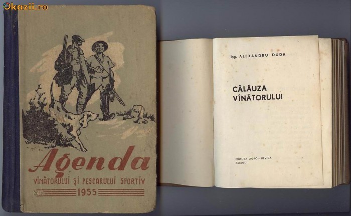 Calauza vanatorului 1967, Agenda vanatorului si pescarului foto mare