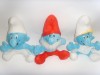 STRUMFI DE PLUS MUZICALI 3 PIELE LA SET MAMA SMURF TATA SMURF SI BEBE SMURF