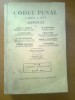CODUL PENAL CAROL AL II-LEA ADNOTAT VOL. II PARTEA SPECIALA I ART. 184-442 - CONST. RADESCU, I. IONESCU-DOLJ, VINTILA DO