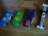 Set colectie lot Macheta auto 4 masini Hot Wheels Mattel originale metal modele curse anii 1990