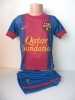 ECHIPAMENTE SPORTIVE COPII  FC. BARCELONA 2013 MESSI  TRICOU+SORT COMPLEURI