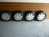 jante 15'' ford focus, capace originale, echipate pneuri vara, stare foarte buna