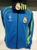 Trening conic fotbal sylon Adidas Fotbal FC Real Madrid albastru dungi verzi , pantalon conic ? XS la XL - 130 lei