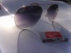 Ochelari RayBan 3026 Model Aviator Lentila Mov in degrade Rama AURIE .