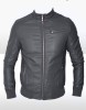 Geaca - Jacheta tip Zara Man Cambrata Gri - Slim fit - Piele Ecologica - modele 2013 - Geci, Jachete - masuri: S, M, L, 