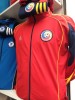 Trening conic fotbal sylon Adidas Fotbal Nationala Romania rosu dungi galbene , pantalon conic bleumarin dungi galbene ? XS la XL - 130 lei