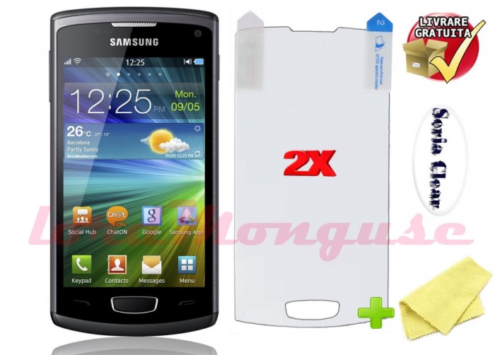 Samsung Smartphone S8600 Wave 3 Dark Grey.