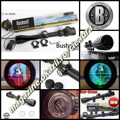 LUNETA BUSHNELL BANNER DUSK & DAWN 3 – 9 x 40 EG pentru PUSCA de VANATOARE TRASEE TURISTICE STADIOANE SPIONAJ LUNETE BUSHNEL ARME foto mare LUNETA BUSHNELL BANNER DUSK & DAWN 3 – 9 x 40 EG pentru PUSCA de VANATOARE TRASEE TURISTICE STADIOANE SPIONAJ LUNETE BUSHNEL ARME foto mare