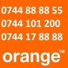 numere frumoase orange cu prefix 0744