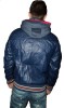 Geaca piele gluga slim fit 2013 primavara