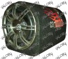 Tub de bass auto activ ( subwoofer amplificator statie bas incinta difuzor boxa boxe ) 10 inch 25cm Sencor IEFTIN