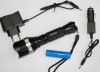 Lanterna POLICE cu led CREE Q5. Zoom. Acumulator LiIon 18650