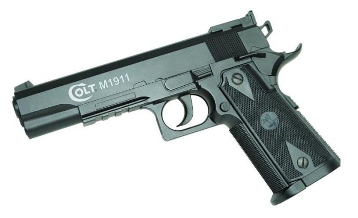 Pistol COLT.45 USA aer comprimat (CO2), ORIGINAL, PUTERNIC,pusca,airsoft!+ BONUS = PROMOTIE ! foto mare Pistol COLT.45 USA aer comprimat (CO2), ORIGINAL, PUTERNIC,pusca,airsoft!+ BONUS = PROMOTIE ! foto mare