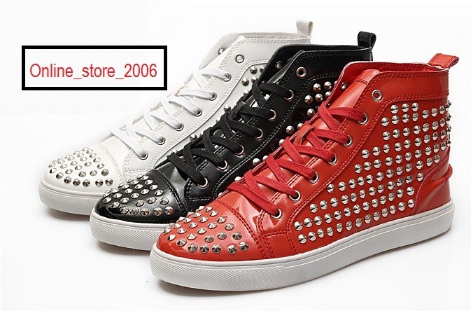Ghete sport bascheti adidasi fashion cu tinte gen Christian Louboutin din piele lacuita COLECTIA NOUA 2014..LIVRARE GRATUITA PRIN CURIER !!! foto mare Ghete sport bascheti adidasi fashion cu tinte gen Christian Louboutin din piele lacuita COLECTIA NOUA 2014..LIVRARE GRATUITA PRIN CURIER !!! foto mare