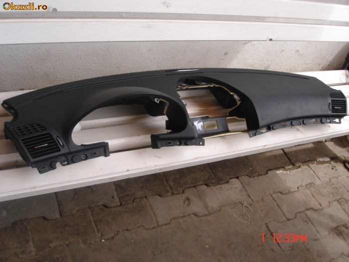Mercedes E-Class facelift W211, plansa bord + Airbag pasager foto mare Mercedes E-Class facelift W211, plansa bord + Airbag pasager foto mare