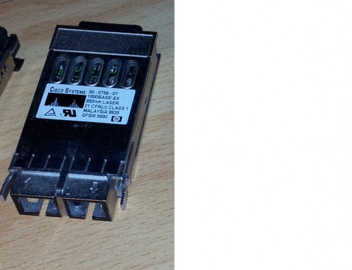 Transceiver optic - GBIC Cisco WS-G5484 1000Base-SX 850nm foto mare Transceiver optic - GBIC Cisco WS-G5484 1000Base-SX 850nm foto mare